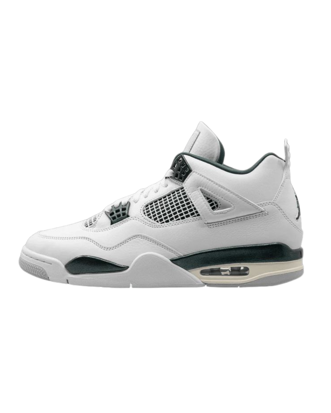 Air jordan 4 white - dark green