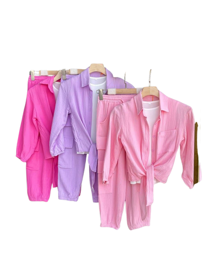 Tie-Front Cargo Set