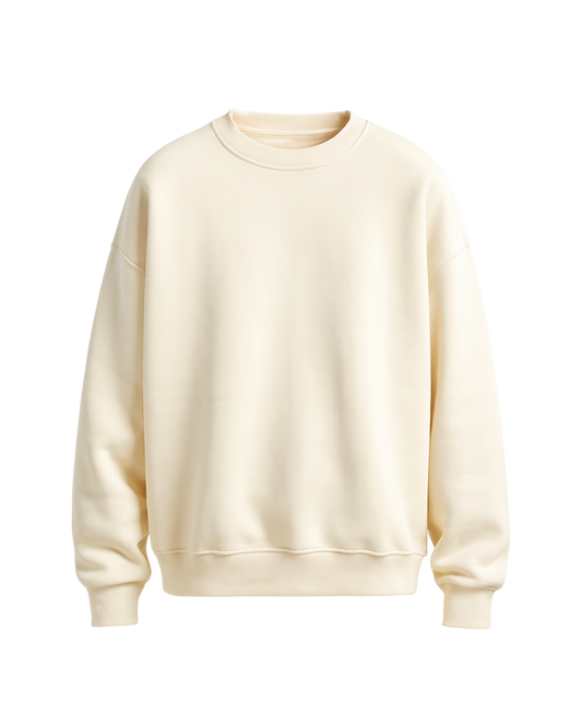 Sweat Oversize Crème – Essential