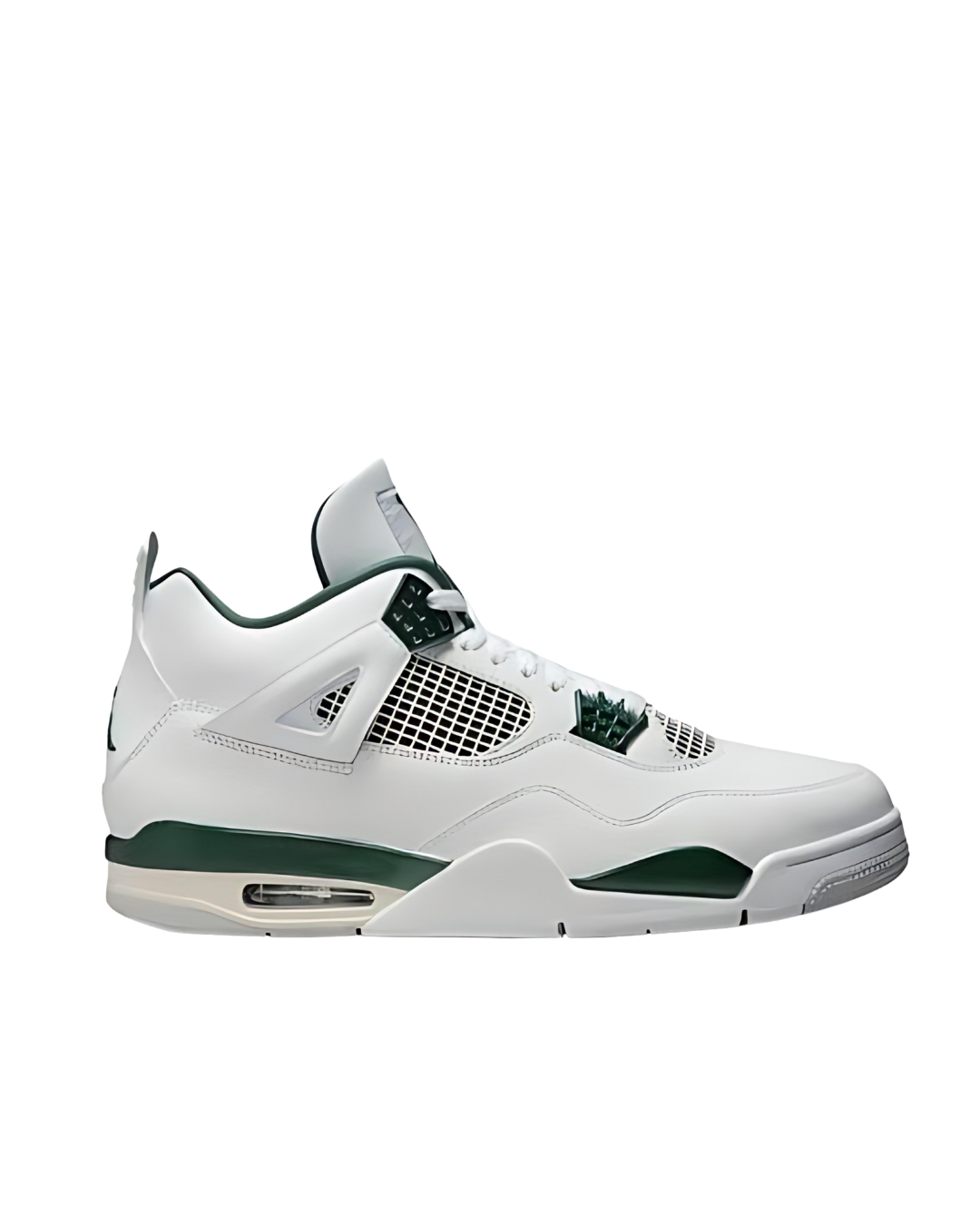 Air jordan 4 white - dark green