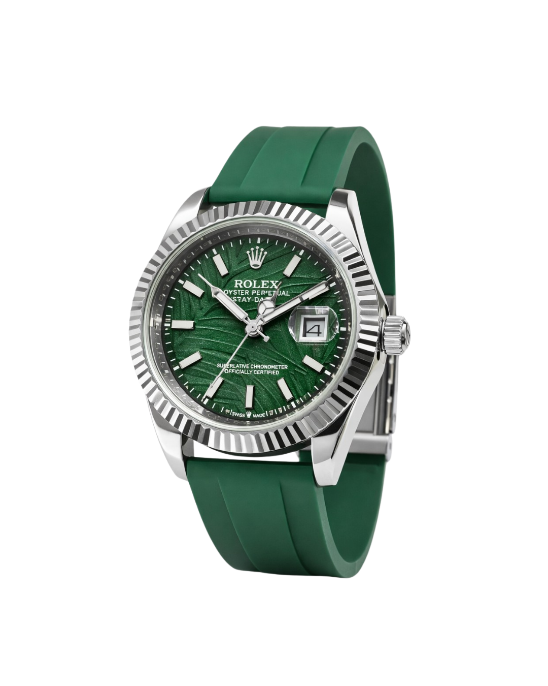 Rolex Green Luxury Watch