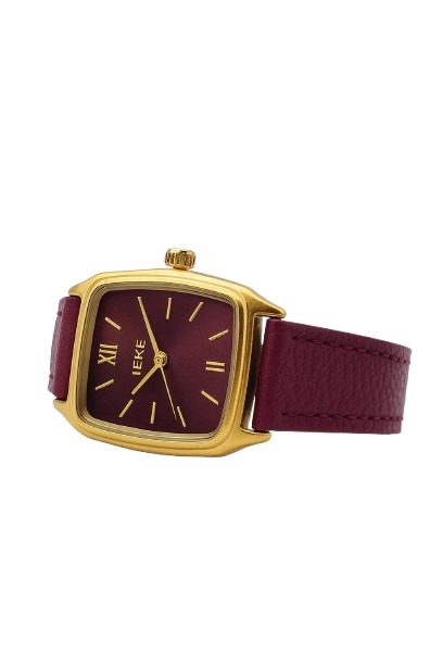 Ieke burgundy watch