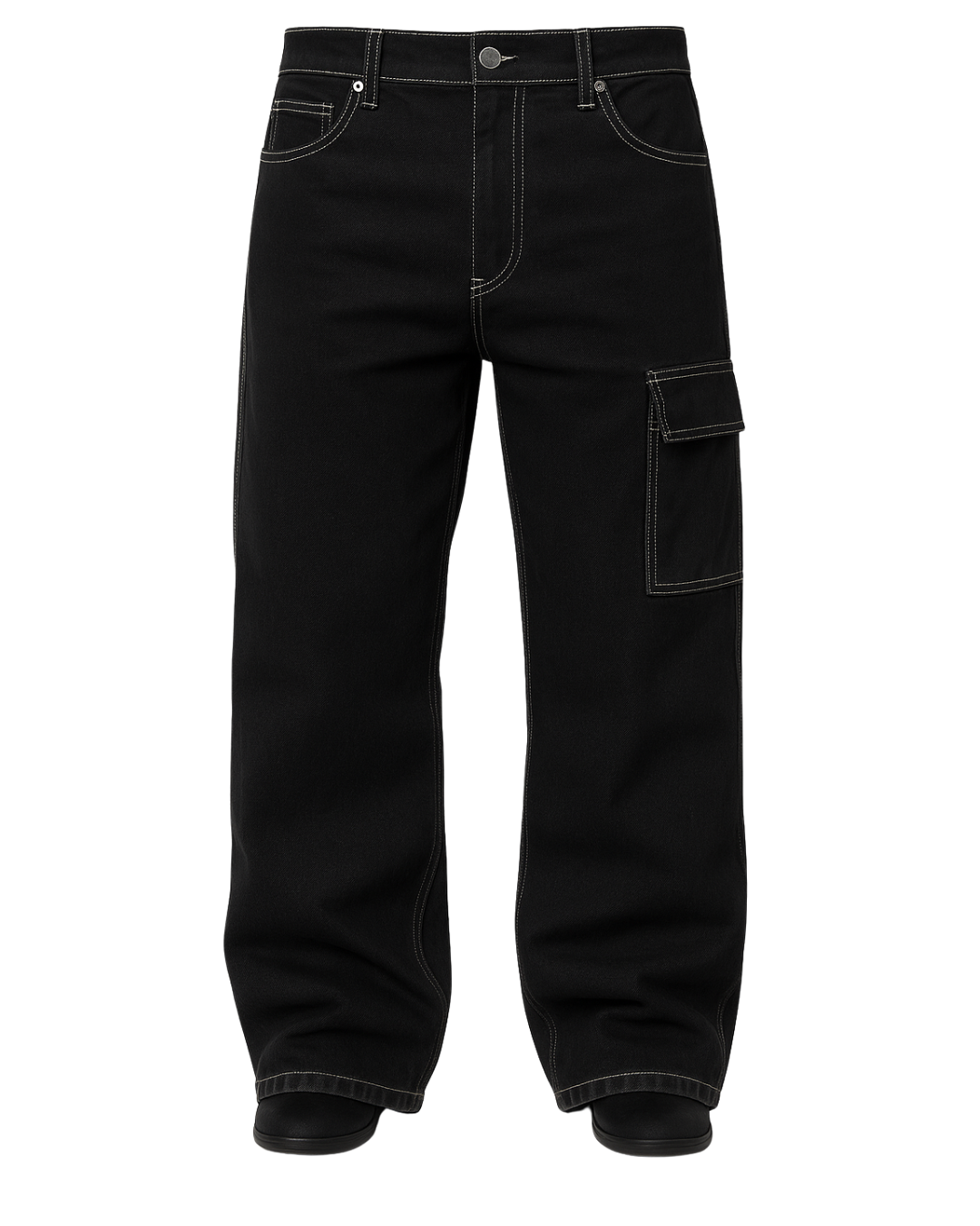 Baggy cargo noire