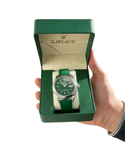 Rolex Green Luxury Watch