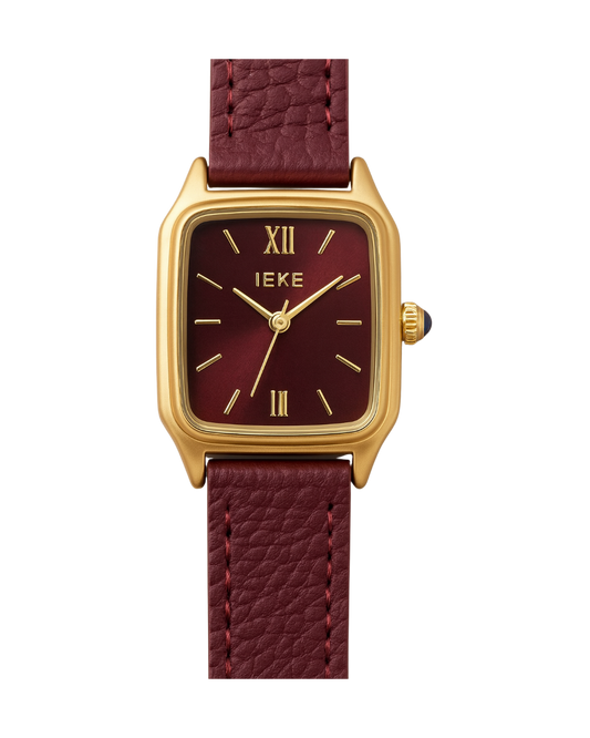 Ieke burgundy watch