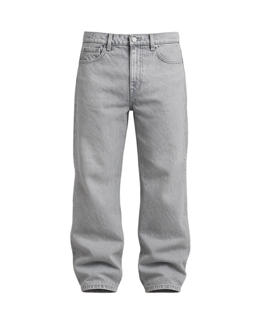 GREY BAGGY FIT
DENIM JEANS