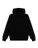Fleece black hoodie