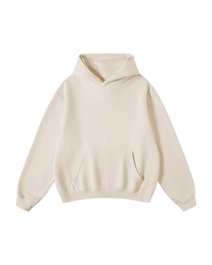 Beige Hoodie – Minimal Essential